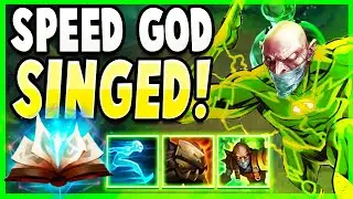 A QUICK SINGED CANNOT BE STOPPED | League of Legends Singed Top Full Gameplay Commentary