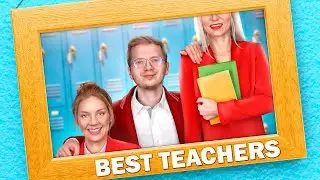 Short Teacher vs Tall Teacher / Teachers Problems with Long Legs and Short Legs