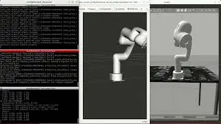 Gazebo+Rviz2+CLI :Robot Arm motion control