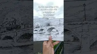 Sketch Vlog 24 May 2025 - Usk, Wales. #urbansketchers #history #artvlog #art #wales #sketchwalk