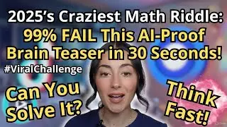 🔴Top 5 MATHS RIDDLES You Need to Solve Before It's TOO LATE🔴