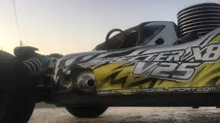 Carson Specter x8n v25 4.6ccm test run