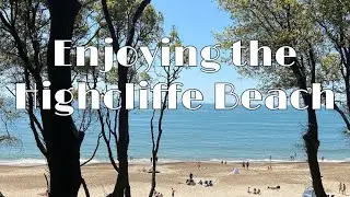 Highcliffe Beach|Enjoying the beach|BritishFilipina couple