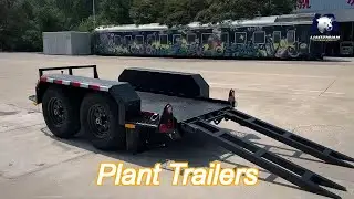 heavy duty tandem trailer black road roller trailer 3000kg load