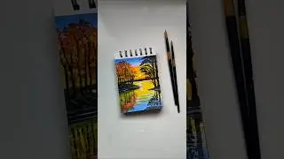 painting with acrylics ✨#shorts #trending #drawing #painting #art