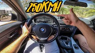 ACELERANDO TUDO A BMW CHIPADA! GANHOU 50CV?