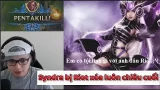 Syndra bị Riot x&oacute;a lu&ocirc;n chi&ecirc;u cuối - C9Sneaky Hốt Penta Nhẹ Nh&agrave;ng | LOL Khoảnh Khắc