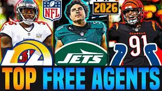 2026 NFL Free Agency & Landing Spots | TOP Defensive Free Agents