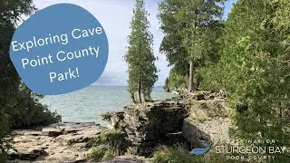 Exploring Cave Point County Park