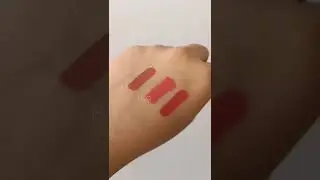 Myglamm matte lipstick swatches|free lipstick survey link in description#freeproducts#freelipstick