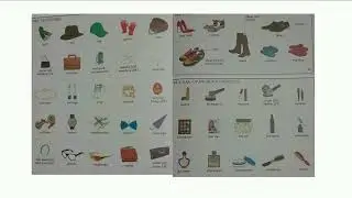 ENGLISH VOCABULARY BUILDER LEARN ACCESSORIES AND BEAUTY PRODUCTS VOCABULARY KIDS PART 2