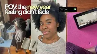 days in my life | soft routines, trying new makeup, reflections & keeping you company 💭📝💆🏾&zwj;♀️