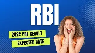 Rbi assistant prelims result expected date.. Rbi result 2022.. Rbi pre result... Rbi 2022...