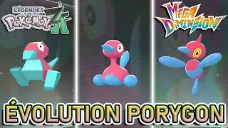 FAIRE &Eacute;VOLUER PORYGON EN PORYGON2 & PORYGONZ | L&eacute;gendes Pok&eacute;mon ZA [ DLC M&eacute;ga Dimension ]