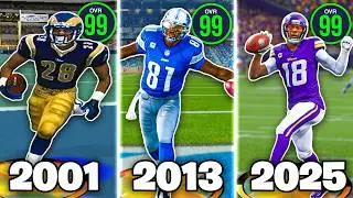 Scoring A Touchdown With The BEST Player In EVERY Madden!