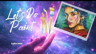 Acrylic colour painting 🎨|| acrylic colour se painting banaya🎨👍|| 🙏 subscribe