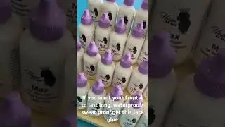 waterproof lace glue .strong hold lace glue ,long lasting lace glue ,#hairbyeni#hairbyeniglue