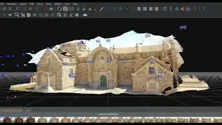 Catedral de Lampa levantamiento 3D Dron