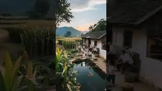 Peaceful Rural Life.