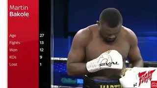 Martin Bakole 1st round KO over Ytalo Perea