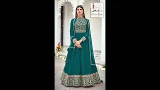 Prime Rose Vol 3 Colour Eba Lifestyle Designer Salwar Suits Pure Georgette Heavy Embroidery Wedding