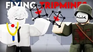 We Used The Flying Tripmine Glitch In Roblox Rivals