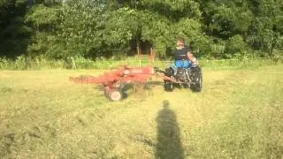 Wiersen met een iseki tx 1410