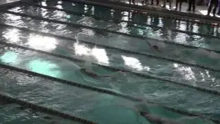 2014 LFHS Sectionals 100 Back SNARSKI (Pool & Team Record 49.55)