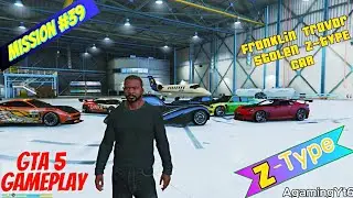 GTA V | Z-Type Car Snatch Mission | Epic Stealth & Action Gameplay 🔥