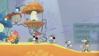 Disney Illusion Island Starring Mickey & Friends - Uncle Steve Is A Funny Guy (Xbox Gameplay)