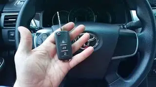Выкидной ключ для Toyota Camry v55