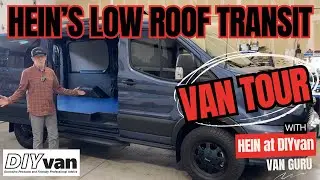 Hein at DIYvan.com Goes Over What is Turning Heads on His 130 Low Roof Transit