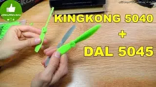 ✔ KINGKONG 5040\6040 - пропы неубивайки для 250 квадрокоптера! Unbreakable props! Banggood