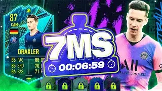 FIFA 22 - 5* 4* 87 PLAYER MOMENTS DRAXLER 7 MINUTE SQUAD BUILDER!! - ULTIMATE TEAM