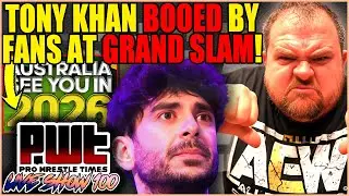 Tony Khan BOOED At AEW Grand Slam Australia! Fans REJECT Bad Booking But SUPPORT The Wrestlers?