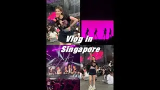新加坡Vlog | 今年的第一场演唱会当然是Blackpink🖤💗#新加坡 #blackpink世界巡演 #vlog