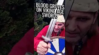 Blood Groves: The Viking Sword myth explored: The Truth is fascinating #shorts #swords