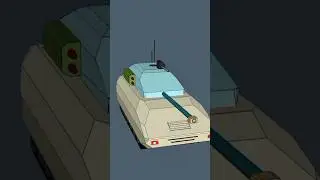 Indian Army Future Tank 3d Design only 30℅ work complete #FRCV #tank #military #weapon #indianarmy