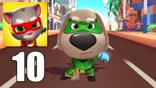 Talking Tom Hero Dash - Saved Ben's Bodyguard - Part 10 (iOS Gameplay)