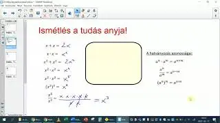Egytagú algebrai kifejezések szorzása, osztása - matematika, 7. osztály