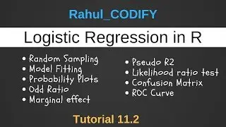 Logistic Regression [R Data Science Tutorial 11.2]