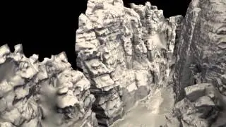 Treasury 3D Model - Petra Siq Stability project 2013