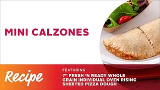 Rich Products Mini Fresh 'N Ready Calzone Recipe Video
