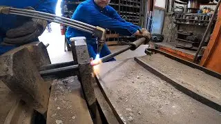 How We Heat & Bend Custom Made U-Bolts | How its made