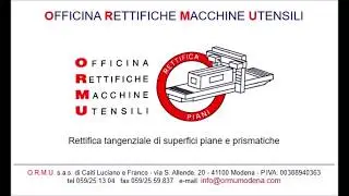 rettifica basamento tornio Padovani