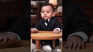 The baby resembles of a famous HK star. Do you know who is it?
