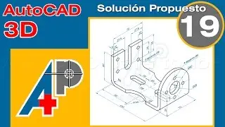 Solución Propuesto 19 - AutoCAD 3D