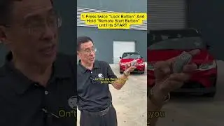 START ENGINE PROTON X50 BY USING REMOTE CONTROL