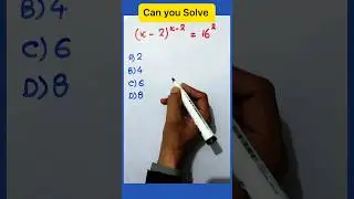 Nice Exponent Simplification Math Question #exponents #simplification #maths #algebra