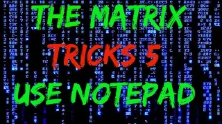 How To Make The Matrix Tricks 5(Computer World In Hindi)